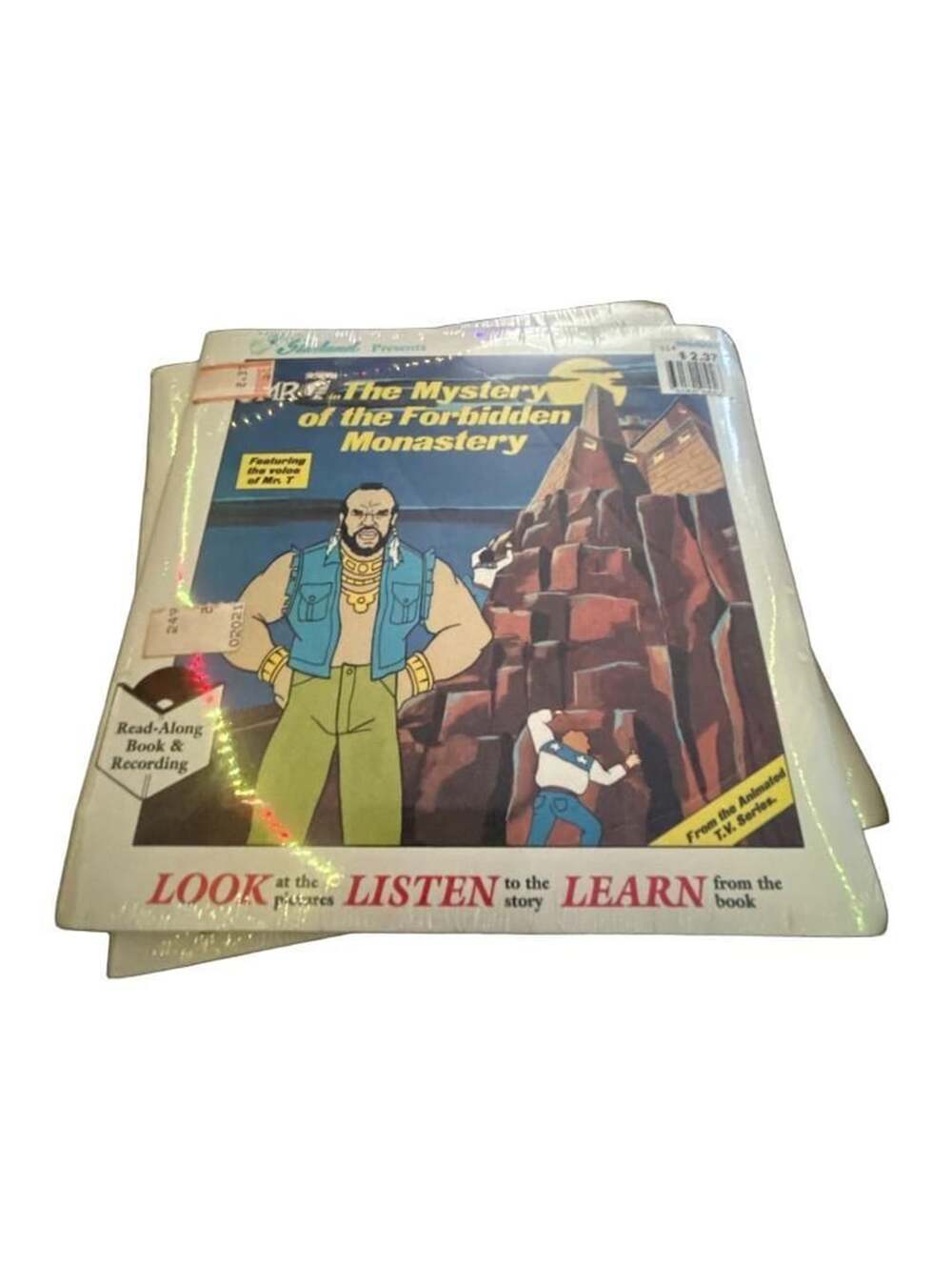 Mr. T in The Mystery of the Forbidden Monastery Read-Along Book and Recording S-